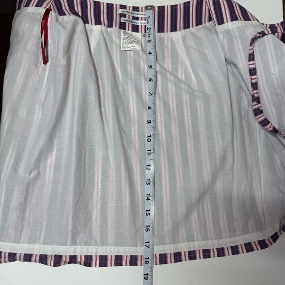 Anne Pinkerton Vintage Striped Mini Wrap Skirt S - Picture 7 of 10